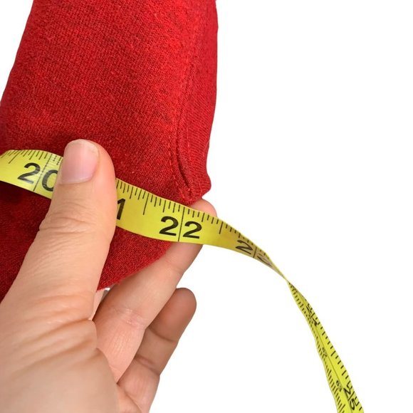 Vintage Y2K Six Flags Magic Mountain California Oversized Red Pull Over Sweater - Picture 5 of 7